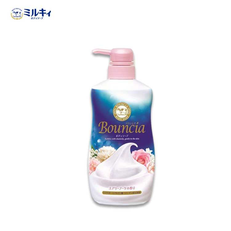 COW BRAND Bouncia Body Soap (Airy Bouquet Scent)