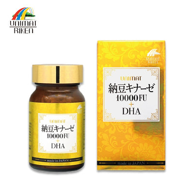 UNIMAT 纳豆激酶 10000FU + DHA 补充剂