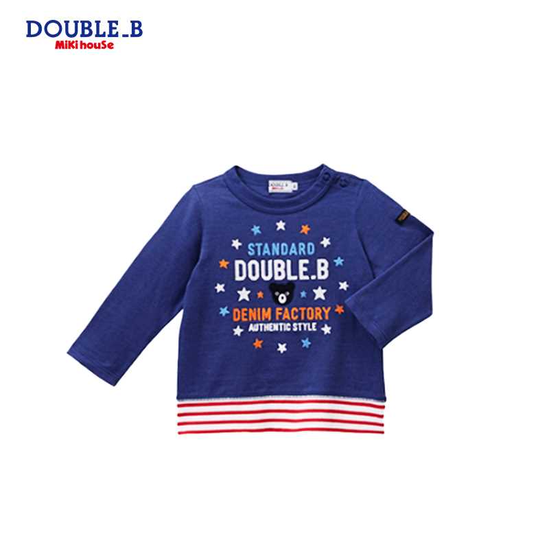 MIKIHOUSE DoubleB Layered Long Sleeve T-Shirt