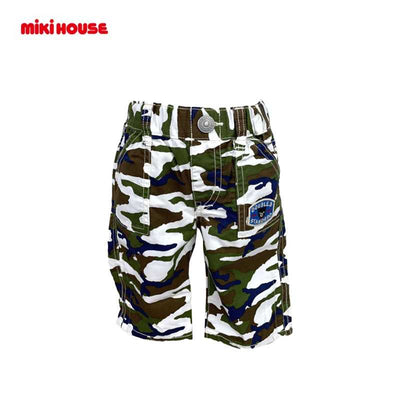 MIKIHOUSE DOUBLE_B Kids Camouflage Shorts / Casual Beach Pants