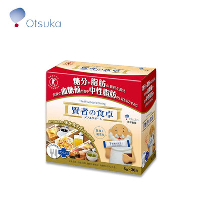 Otsuka The Wise Mans Dining Double Support Supplements for Blood Sugar and Triglycerides 30pcs