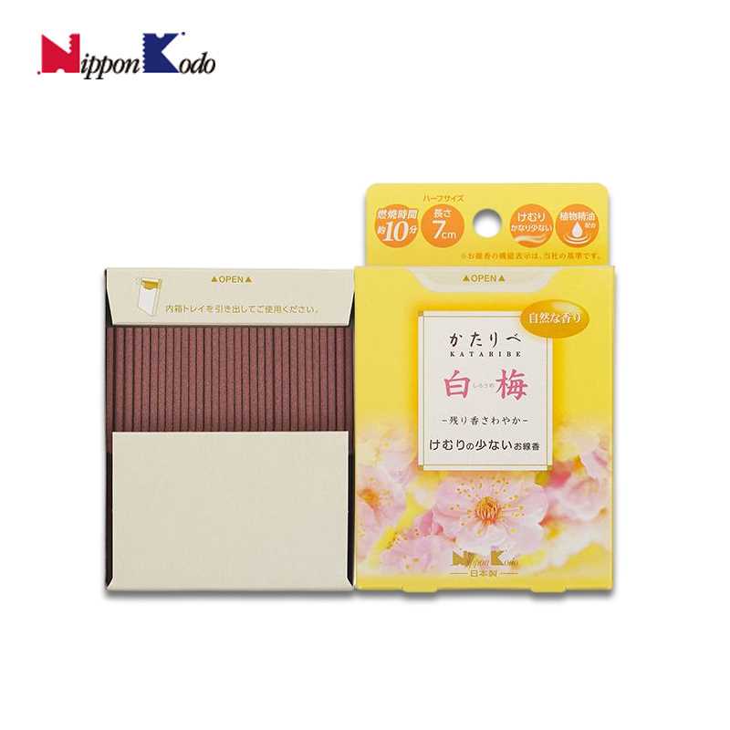 Nippon Kodo Kataribe Incense / White Plum Blossom Scent (50g)