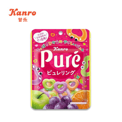 Kanro Pure Ring 什锦水果软糖