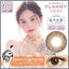 FLANMY Daily Disposable Color Contact Lenses - Orange Brownie 14.5 mm (-2.50) 30 sets