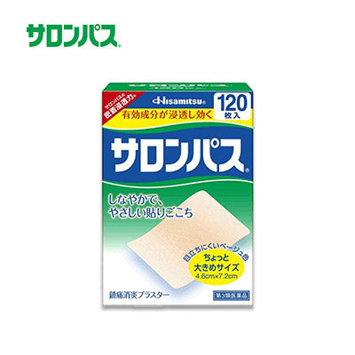 HISAMITSU Salonpas Large Pain Relief Patches (120)