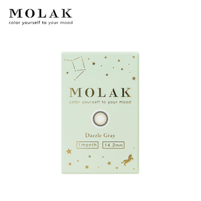 MOLAK Dazzle Gray Monthly Disposable Color Contact Lenses