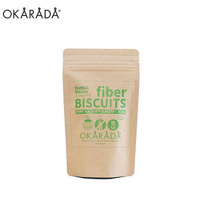 OKARADA Fiber Biscuits Nuts & Beans