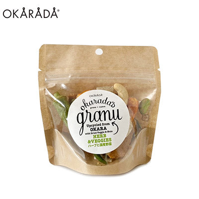 OKARADA Granu 香草和蔬菜豆渣零食