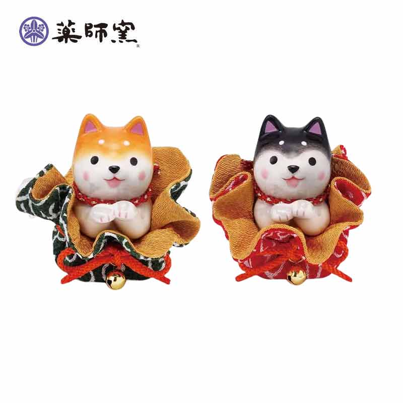 Yakushigama Shiba Inu Lucky Bag Ornament