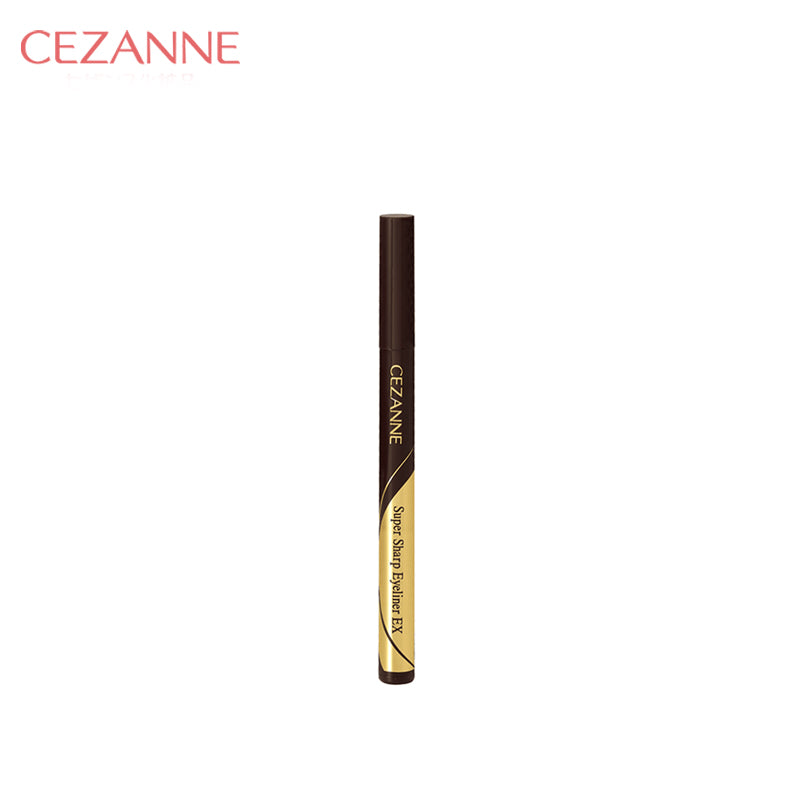 Cezanne 超薄超锐眼线笔 EX，0.1 毫米，00 棕黑色