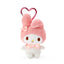 Sanrio Heart Plush Keychain My Melody