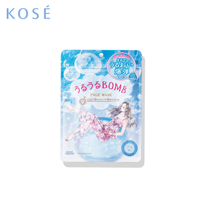 KOSÉ Clear Turn Uru Uru Bomb Sheet Mask