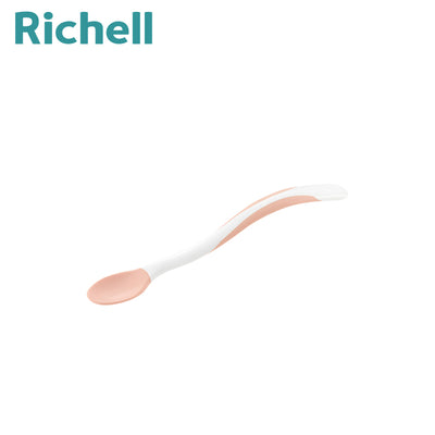 Richell Soft Feeding Spoon 1pc Pink