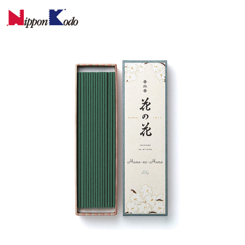 Nippon Kodo Perfume Incense / Hana no Hana Lily Scent 40 Sticks