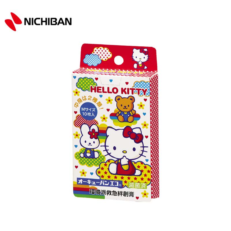 NICHIBAN Hello Kitty Two-Pattern Adhesive Bandages