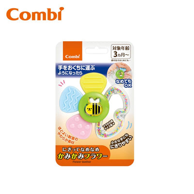 Combi Squeeze and Teethe Flower Teether Toy