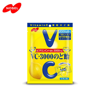 NOBEL VC-3000 喉糖 柠檬味 硬糖 90g