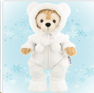 Duffy & Friends White Wintertime Wonders Plush