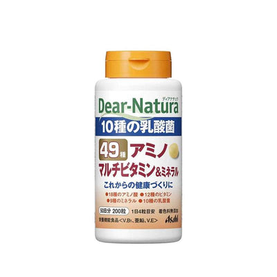 Asahi Dear-Natura 氨基酸复合维生素和矿物质补充剂