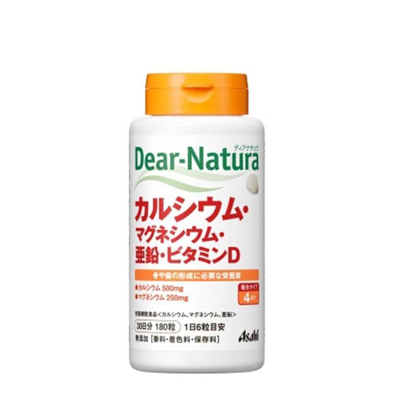 Asahi Dear-Natura Calcium, Magnesium, Zinc, Vitamin D Multivitamin