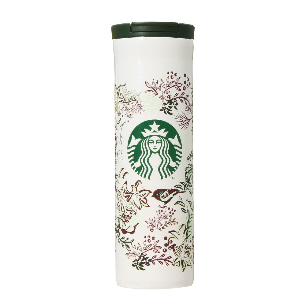 STARBUCKS Holiday 2023 Stainless Steel Forest Bottle