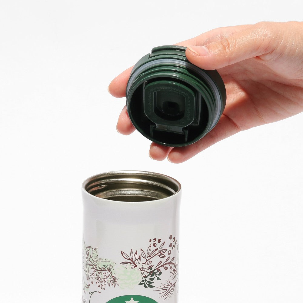 STARBUCKS Holiday 2023 Stainless Steel Forest Bottle