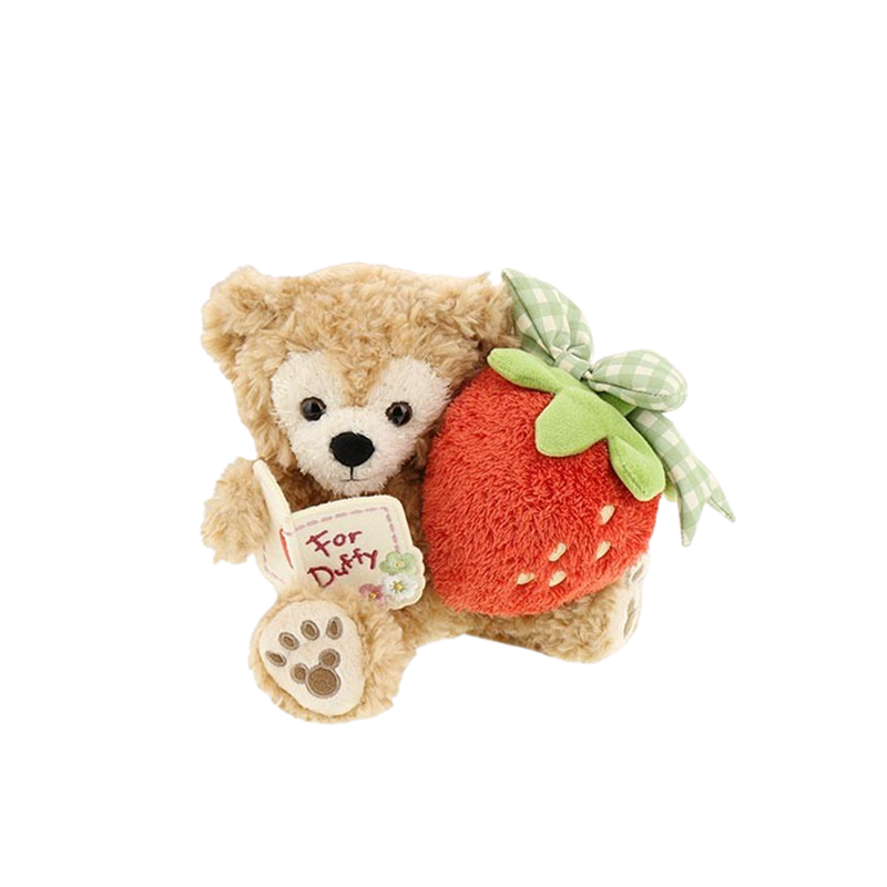 Disney Duffy & Friends - Stuffed Animal Toy  / Heartfelt Strawberry