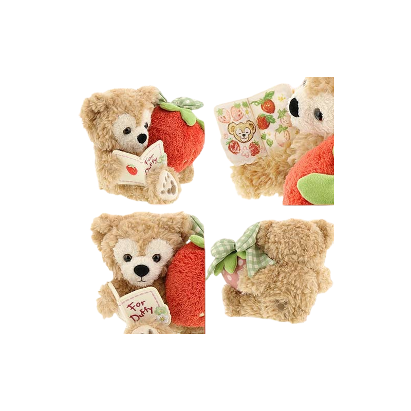 Disney Duffy & Friends - Stuffed Animal Toy  / Heartfelt Strawberry