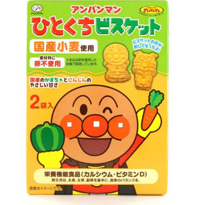 FUJIYA Anpanman One-Bite Biscuits