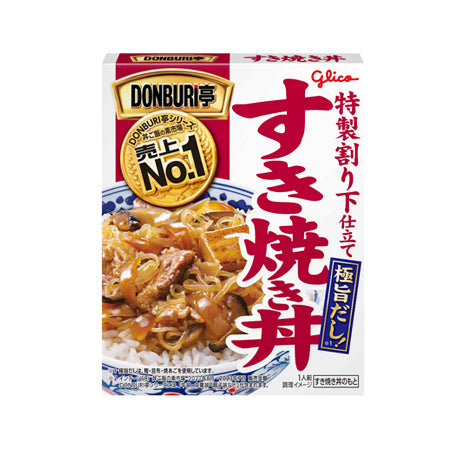 Glico Donburitei Sukiyaki Donburi