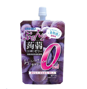 ORIHIRO 0-Calorie Purunto Kyoho Grape Konjac Jelly