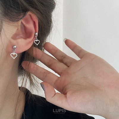 LUPIS Metal Charm Straight Barbell Body Piercing