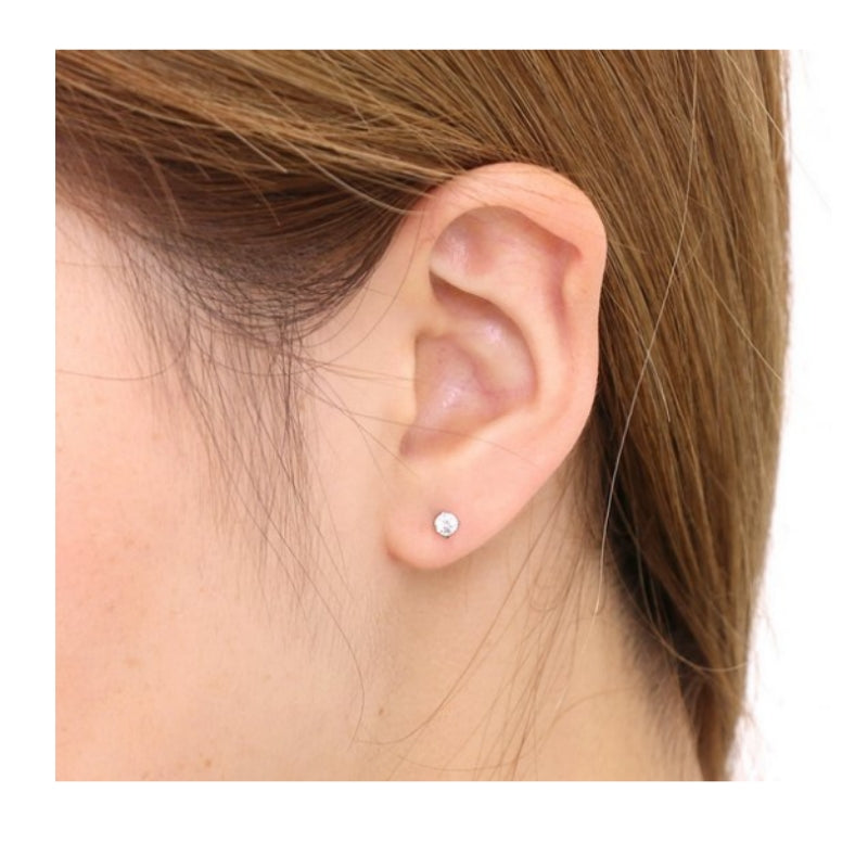 LUPIS Stud Earrings 4 mm/3 mm