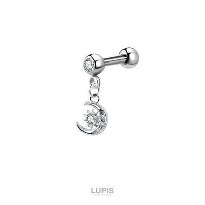 LUPIS Moon Straight Barbell Body Piercing