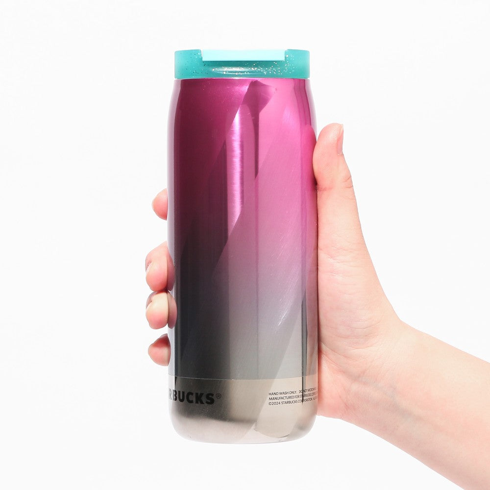 Starbucks Can Shaped Diagonal Gradation Stainless Steel Bottle