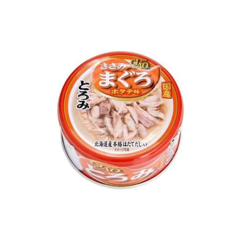 Inaba Foods Toromi 鸡肉金枪鱼扇贝猫用汤