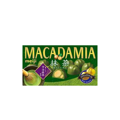 Meiji Macadamia Matcha Chocolate