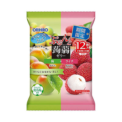 ORIHIRO 2024 Limited Edition Konjac Jelly (Plum & Lychee Flavor)