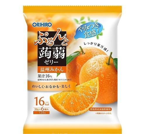 ORIHIRO Unshu Mikan Orange Konjac Jelly