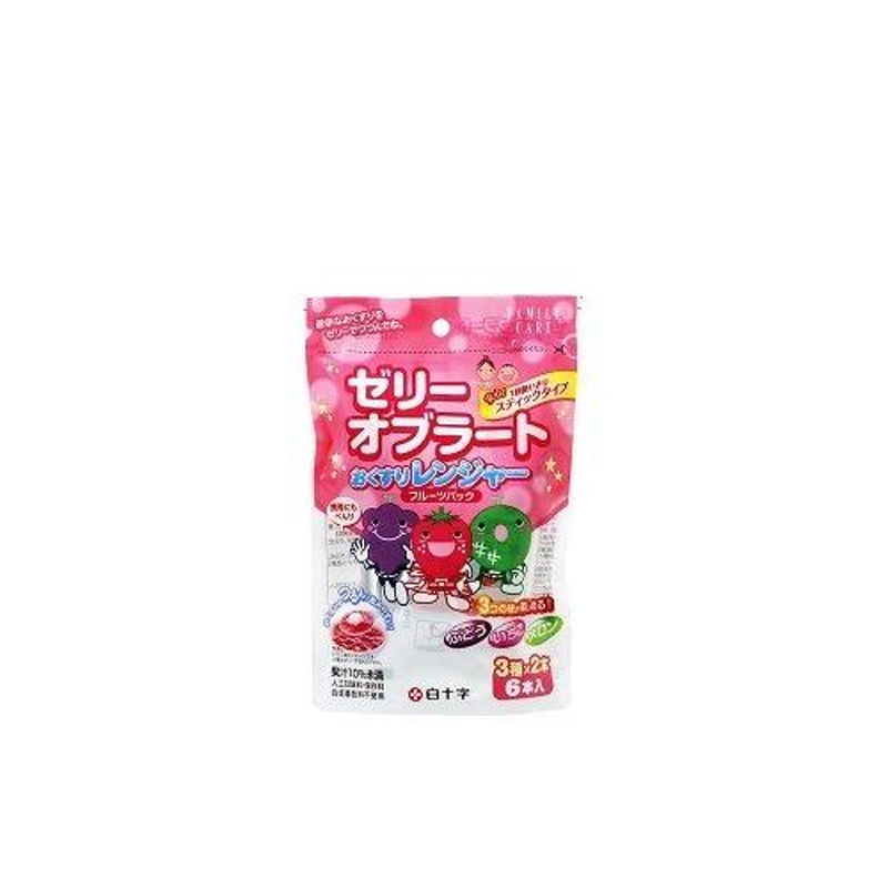 Hakujuji "Medicine Rangers" Fruit Jelly for Children's Medicine