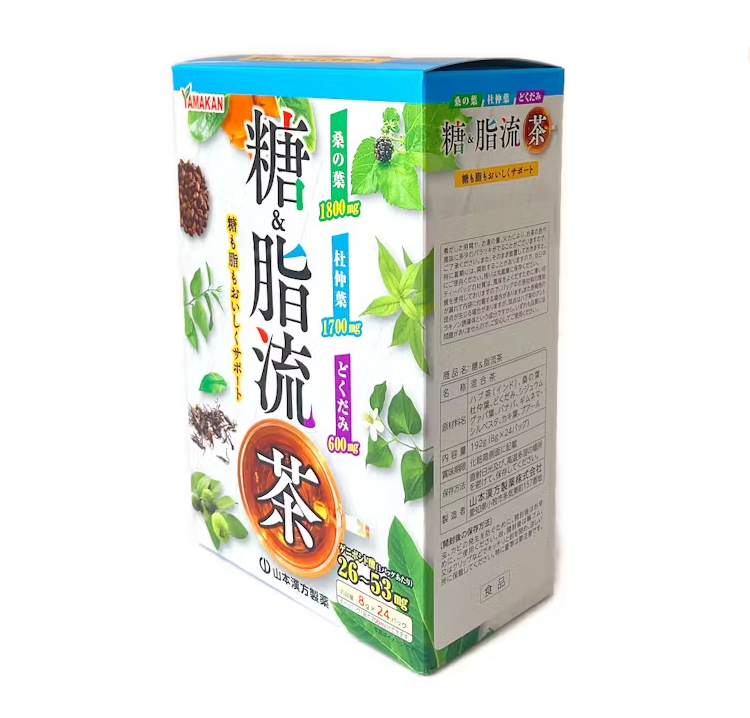 YAMAMOTO KANPO Anti-Sugar Anti-Fat Detox Tea 8 g x 24 pcs