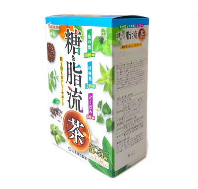 YAMAMOTO KANPO Anti-Sugar Anti-Fat Detox Tea 8 g x 24 pcs