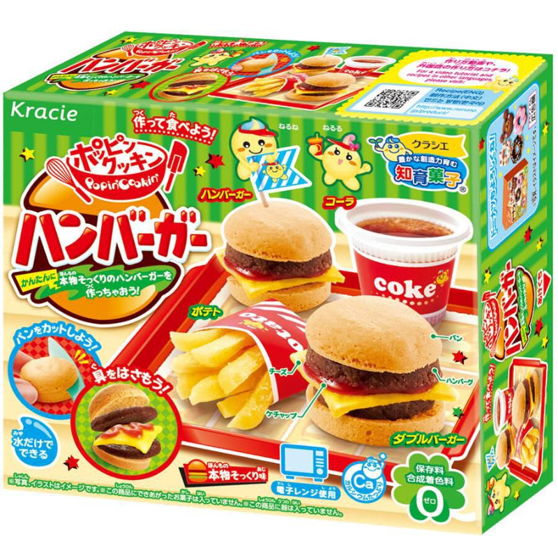 Kracie Kanebo Poppin Cookin 汉堡 DIY 糖果