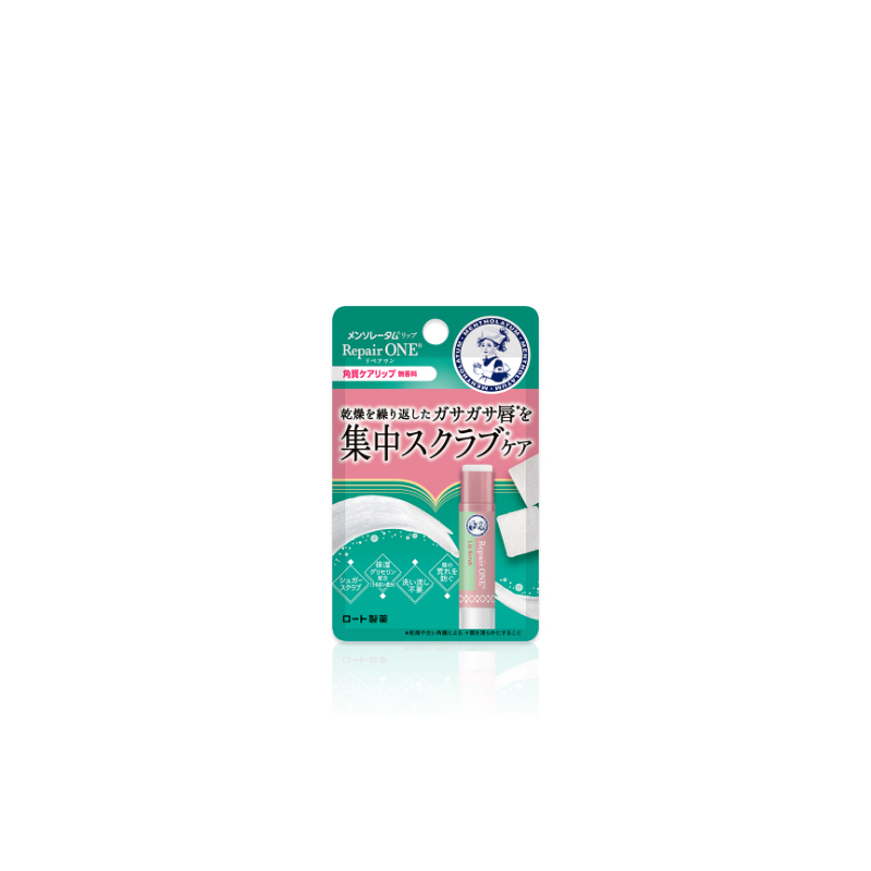 Rohto Mentholatum Lip Repair One Concentrated Scrub Care Lip Balm