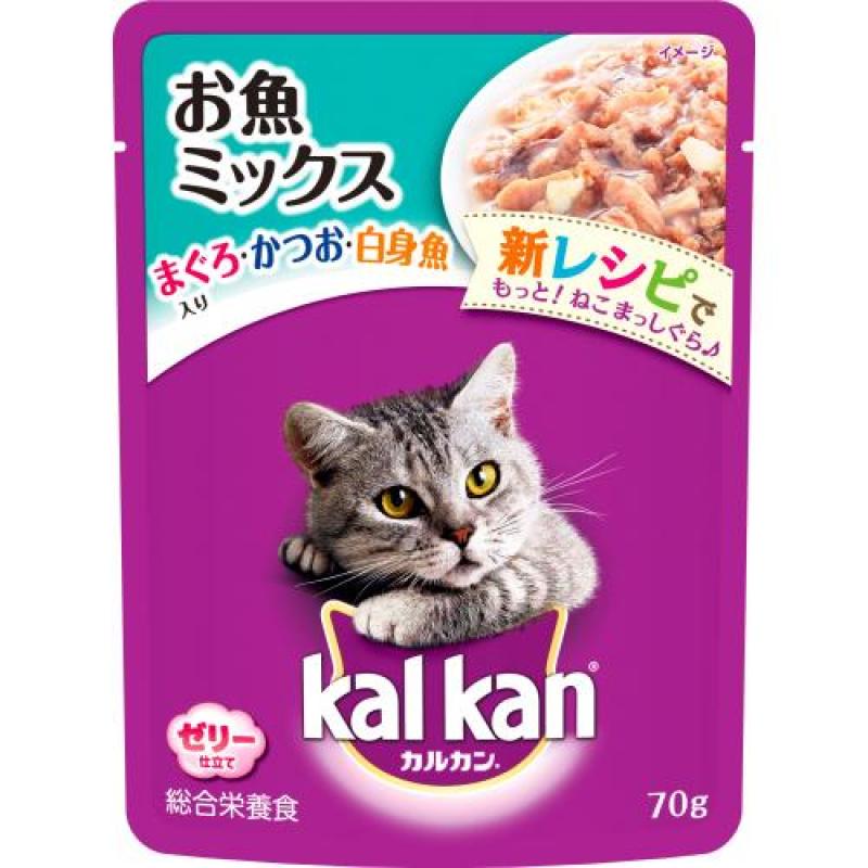 Kal Kan 鱼混合猫粮（金枪鱼、鲣鱼和白鱼）