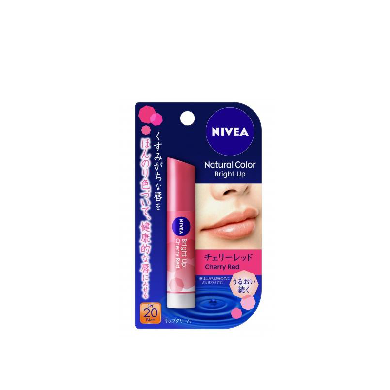 NIVEA Natural Color Bright Up Cherry Red Lip Cream 3.5 g