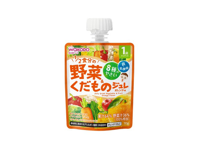 WAKODO Vegetable & Fruit Jelly Drink (Orange Flavor)