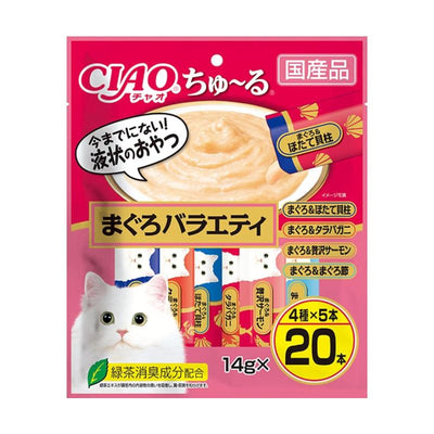 Inaba CIAO Churu 金枪鱼猫零食 20 件装