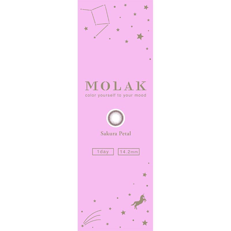 MOLAK Daily Disposable Sakura Petal Color Contact Lenses