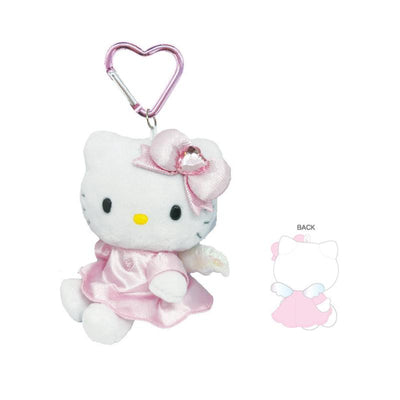 Sanrio Angel Mascot Hello Kitty Plush Keychain